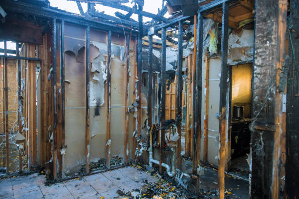 Professional Fire Damage Removal technician working in Carlisle, AR
